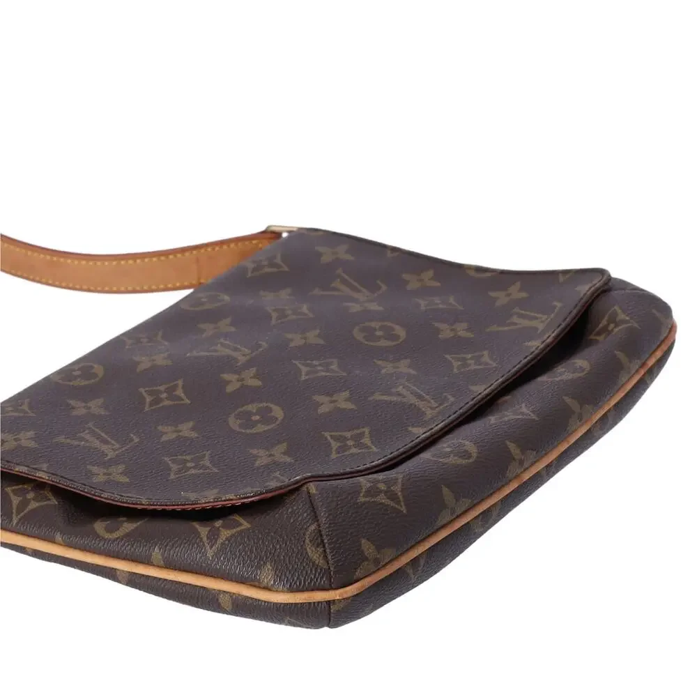 Louis Vuitton Musette Tango Short Strap Monogram Shoulder Bag M51257 Brown